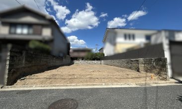 レジリア八尾山本町２丁目　～全1区画　建築条件無し宅地 ～
